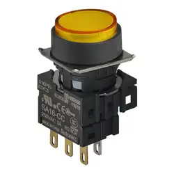 Кнопочный выключатель Autonics S16PR-E4YC12