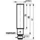 Индуктивный датчик ТЕКО ISB AC42A-02G-7E-LS27
