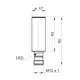 Индуктивный датчик Baumer IFBR 17P37T1/S14L-9