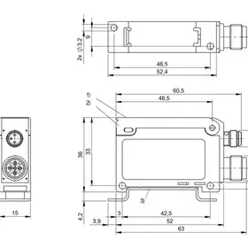 Усилитель для оптоволоконных датчиков Balluff BAE SA-OH-038-IC-S92G
