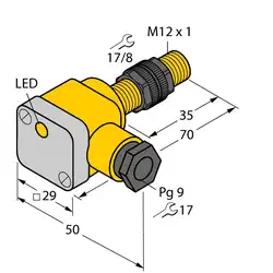 Индуктивный датчик TURCK NI5-P12SK-Y1X