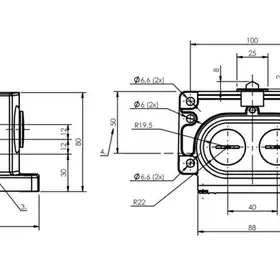Блочный выключатель Balluff BNS 823-D03-D12-100-22-03