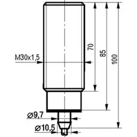 Индуктивный датчик ТЕКО ISB AF81A-01G-10-G