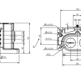 Блочный выключатель Balluff BNS 819-D04-L12-100-10
