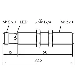Ультразвуковой датчик TURCK RU40U-M12-LI8X2-H1141