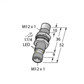 Индуктивный датчик TURCK NI8U-MT12H-AP6X-H1141