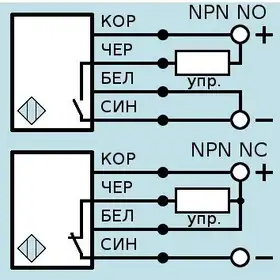 Оптический лазерный датчик VB3C-18M65-TRL5000B241-K-H