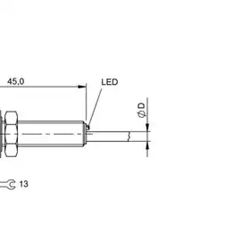Индуктивный датчик Balluff BES 516-324-EO-C-05