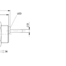 Индуктивный датчик Balluff BES M30MF-GSC15B-BV02