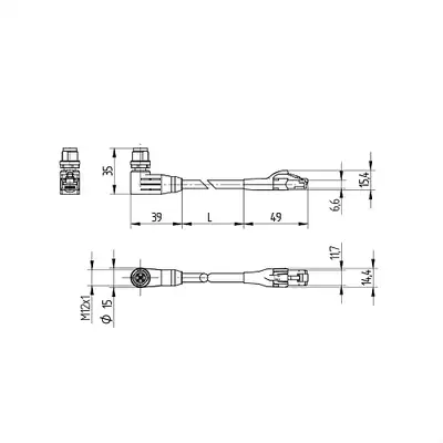 Соединительный кабель Wenglor ZC1V011