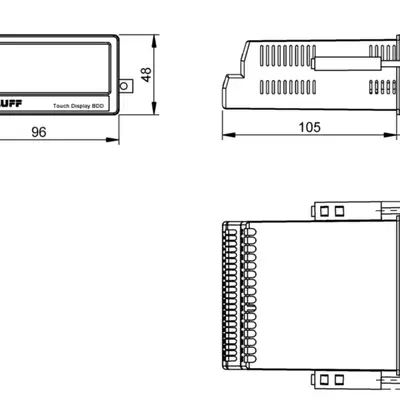 Цифровой индикатор Balluff BDD 750-2D01-000-000-1-A