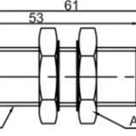 Индуктивный датчик расстояния LANBAO LR12XCF02LUM