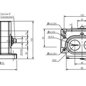 Блочный выключатель Balluff BNS 819-D04-D16-100-10-FE-S80S