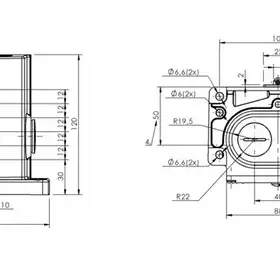 Блочный выключатель Balluff BNS 813-D06-R12-100-10-01-FD