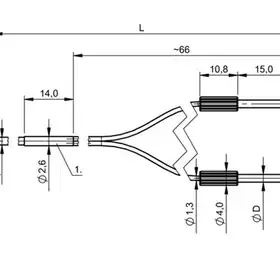 Оптоволоконный кабель Balluff BFO D13-XB-AB-EAK-10-01
