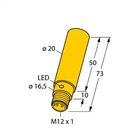 Индуктивный датчик TURCK NI10-K20-AP6X-H1141