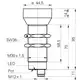 Ультразвуковой датчик предельного уровня Baumer UNAM 50N3721/S14
