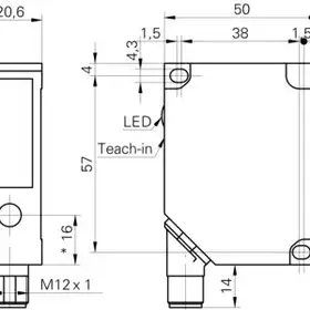 Лазерный датчик расстояния Baumer OADM 20I6560/S14F