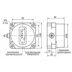 Индуктивный датчик ТЕКО ISN I8P5-01G-R35-L