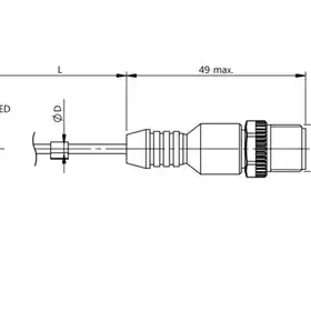 Магнитный датчик для цилиндра Balluff BMF 214K-PS-C-2A-SA2-S4-04