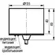 Индуктивный датчик ТЕКО ISB D10A-32P-25-LZ-C