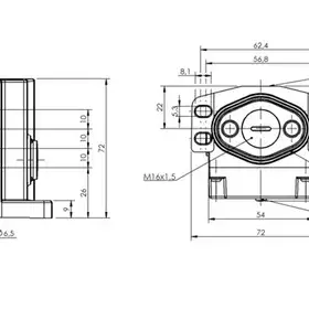 Блочный выключатель Balluff BNS 816-B04-TOB-10-603-11