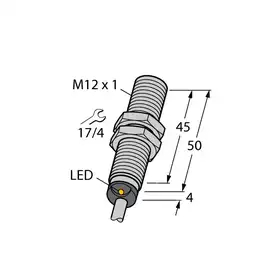 Индуктивный датчик TURCK BI2-M12-AD4X