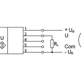 Ультразвуковой датчик расстояния Microsonic pico+25/U