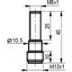 Индуктивный датчик ТЕКО ISB BC13B-31P-1,5-S4-G