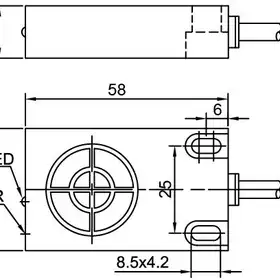 Емкостной датчик LANBAO CE35SN15DPC