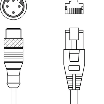 Соединительный кабель Leuze Electronic KSS ET-M12-4A-RJ45-A-P7-150