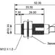 Индуктивный датчик Delta Electronics IS-N1208-BNCB2