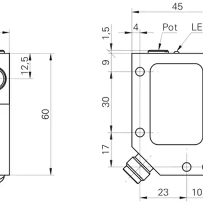Усилитель для оптоволоконных датчиков Baumer FVDM 15P5103/S14