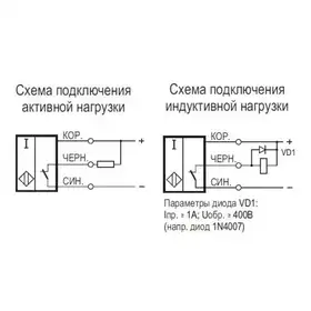 Индуктивный датчик ТЕКО ISB B7A-32N-10-LZ