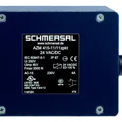 Дверной выключатель безопасности Schmersal AZM415-02/11ZPKT 24VAC/DC