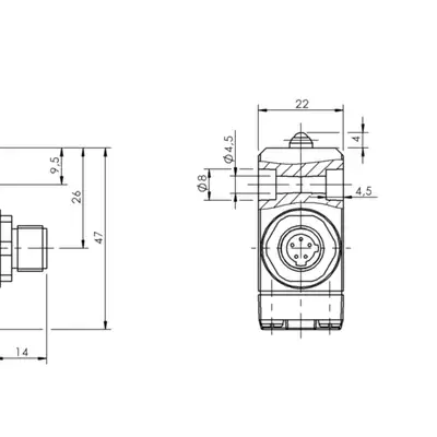 Одиночный выключатель Balluff BNS 819-100-K-13-S80