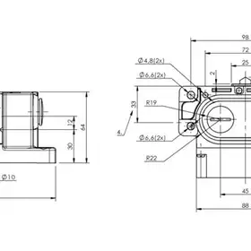 Блочный выключатель Balluff BNS 813-D02-D12-62-20-01