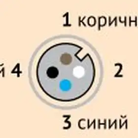 Разъем с кабелем СЕНСОР ПВ-С19-01-2