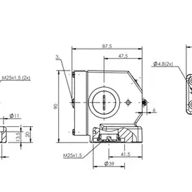 Блочный выключатель Balluff BNS 819-B05-R12-72-10-FD