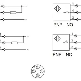 Индуктивный датчик LANBAO LR12XBN04DNCA-E2