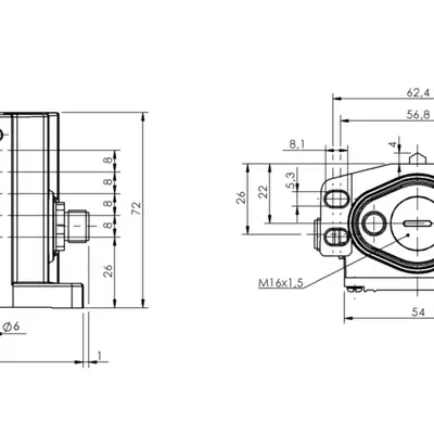 Блочный выключатель Balluff BNS 819-B05-D08-46-11-S80S