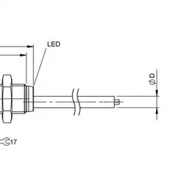 Индуктивный датчик Balluff BES M12MD-PSC20B-BV02-003