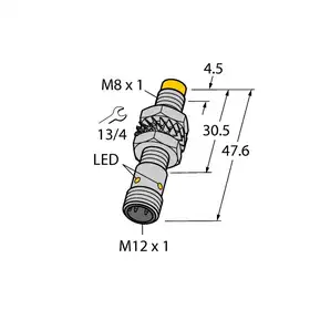 Индуктивный датчик TURCK NI5-M08-AP6X-H1341
