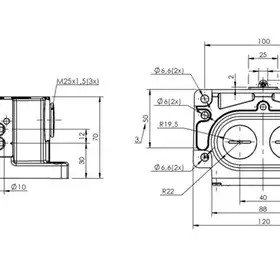 Блочный выключатель Balluff BNS 813-D02-R12-100-20-01-S80L