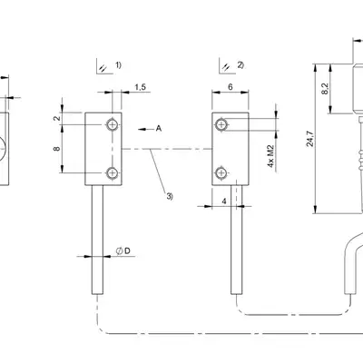 Оптоволоконный кабель Balluff BOH TJ-Q06-001-01-S49F