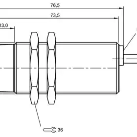 Индуктивный датчик Balluff BES M30MM-NSC30F-BV02