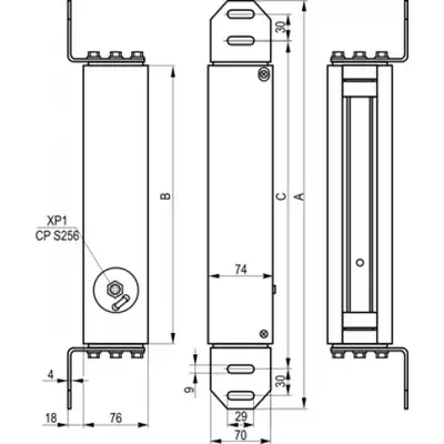 Световая завеса ТЕКО RPJ2-24-40-10-C