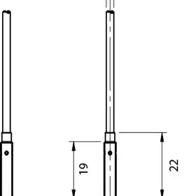 Индуктивный датчик DATASENSING AB1/CN-1A