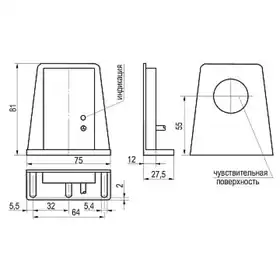 Индуктивный датчик ТЕКО ISB M3A-31N-10-LZ