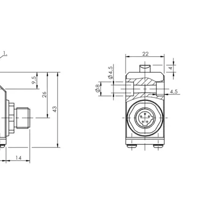 Одиночный выключатель Balluff BNS 819-100-D-12-S80